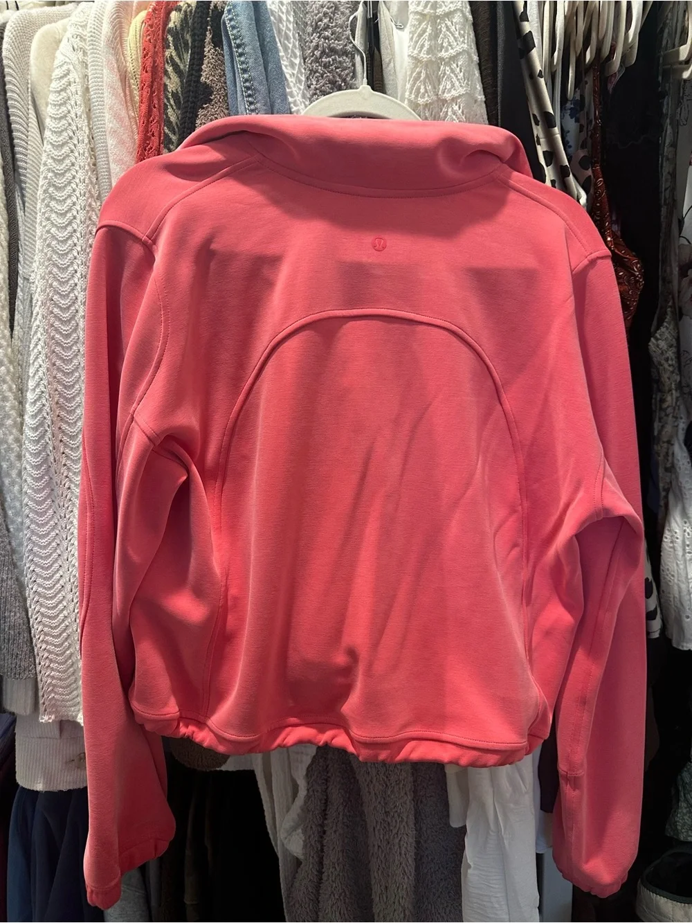 Lululemon Half-Zip Pullover Glaze Pink - Size 6